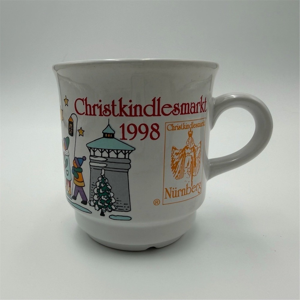 Christkindlesmarkt Nürnberg 1998 Ceramic Souvenir Mug Cup German‎